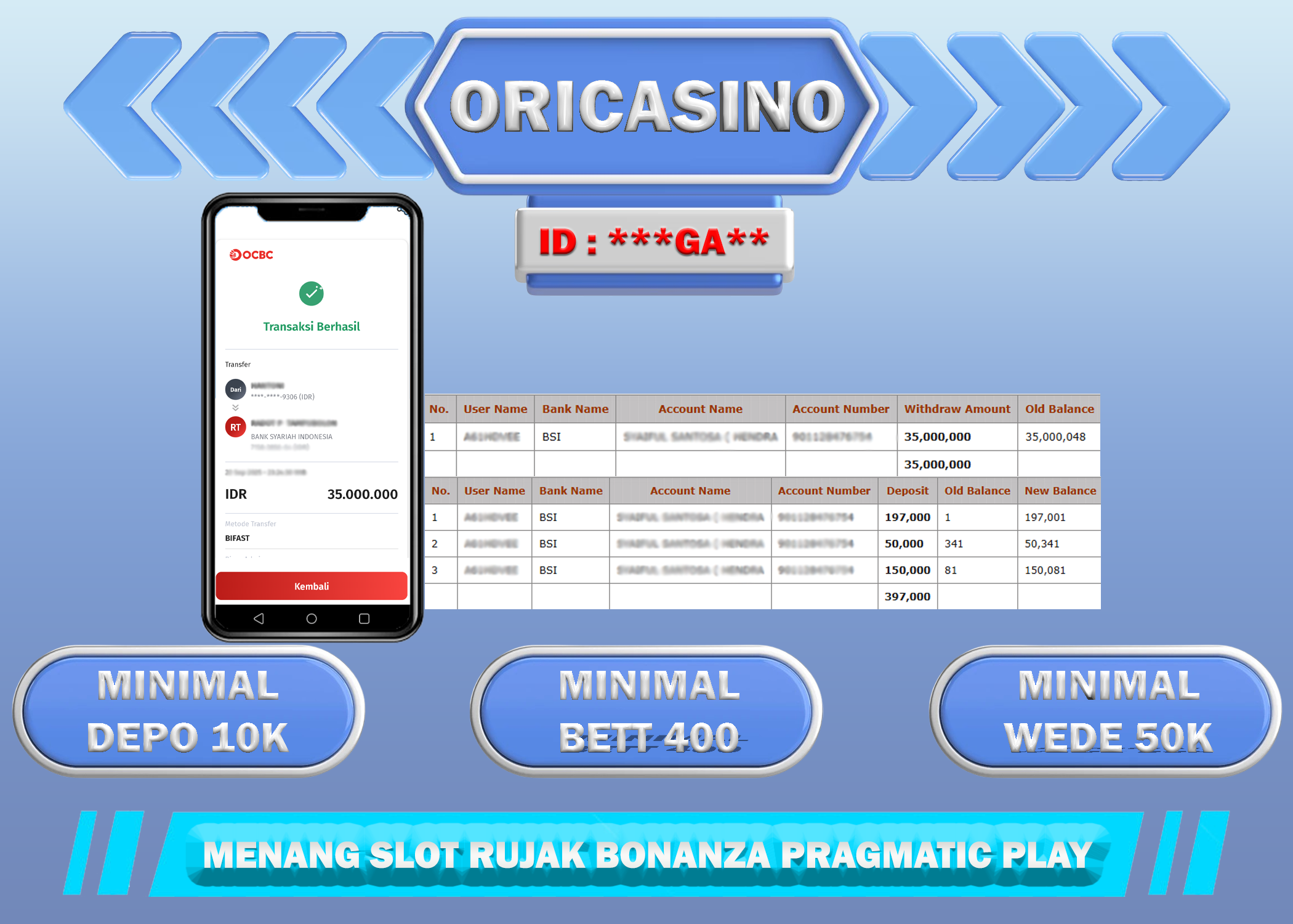 BUKTI KEMENANGAN RUJAK BONANZA PRAGMATIC PLAY