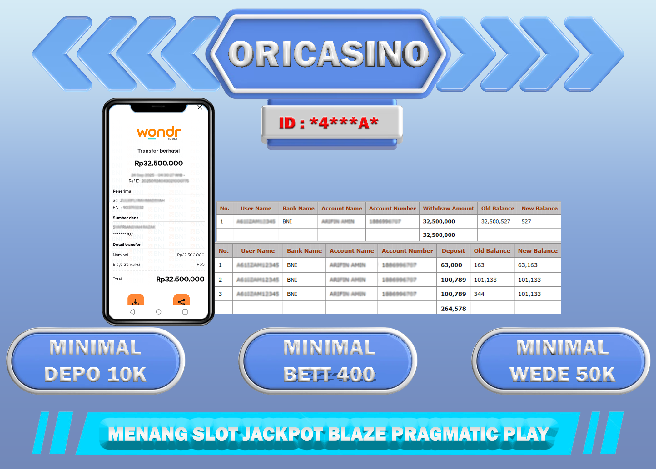 BUKTI KEMENANGAN JACKPOT BLAZE PRAGMATIC PLAY