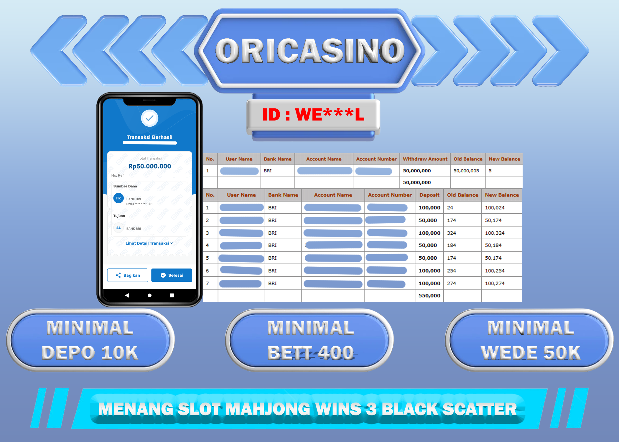 BUKTI KEMENANGAN SLOT MAHJONG WINS 3 BLACK SCATT3R PR4GMATIC PLAY